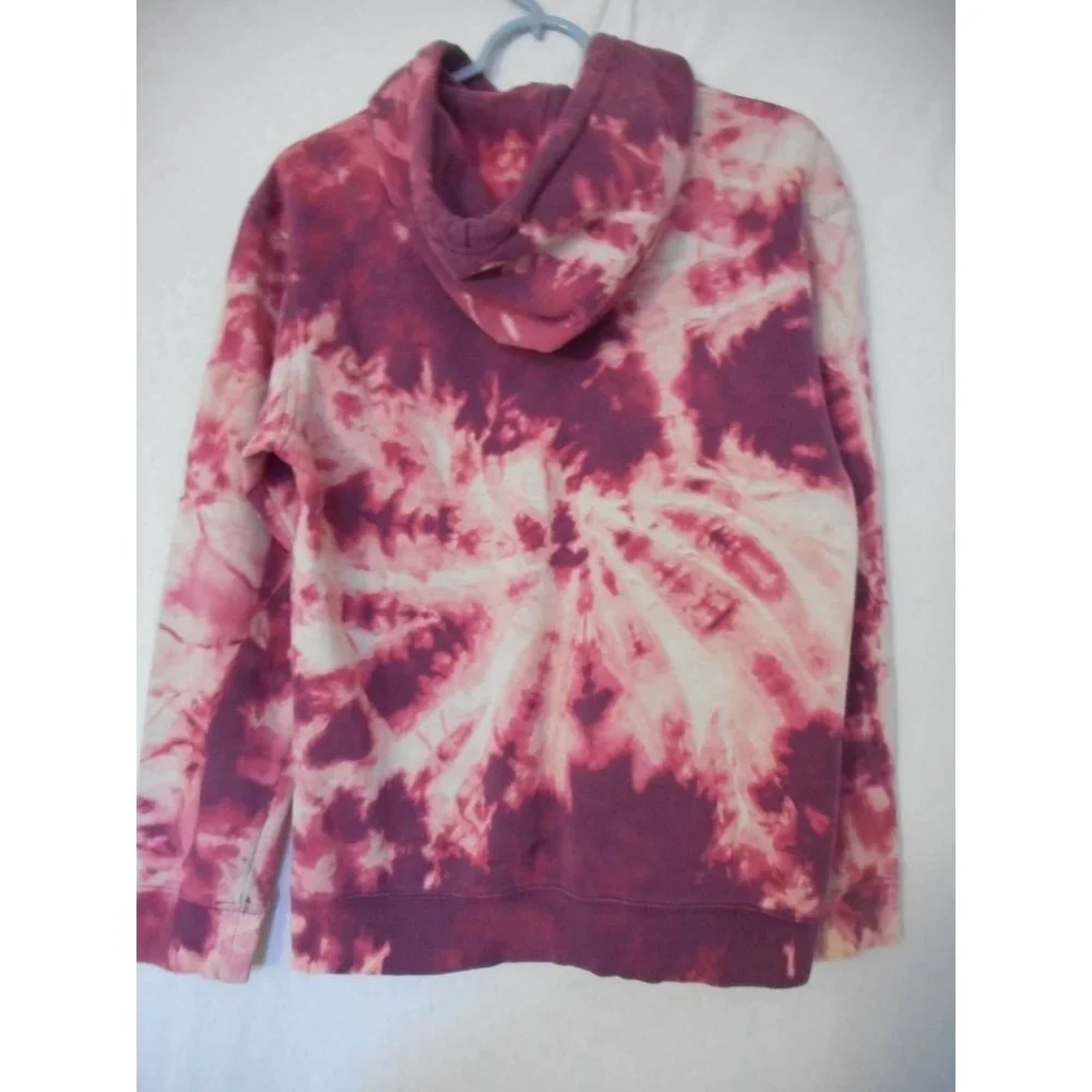 Purple Tie Dye Harvard Hoodie Sweatshirt Sz M - Picture 6 of 8